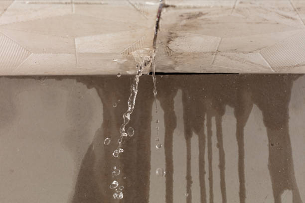 Professional Flood Damage Cleanup technician working in Medway, ME